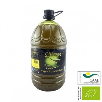 CAJA Aceite de Oliva Ecológico Virgen Extra 5 litros (Caja 4ud.)